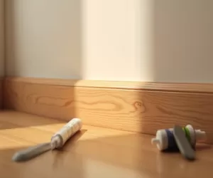 Jak przykleić listwy przypodłogowe drewniane